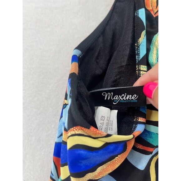 Maxine of Hollywood Women's Plus Size Bathing Suit Top Size 22W Underwire - Picture 5 of 7